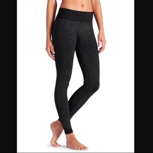 Athleta Shimmer Stripe Leggings
